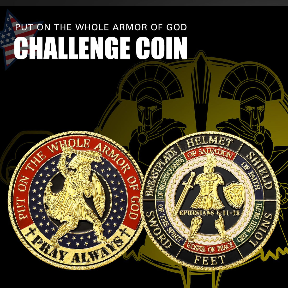 Siifert prayer tool coin serves as pocket devotion aid or small gift.