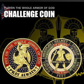 Siifert prayer tool coin serves as pocket devotion aid or small gift.