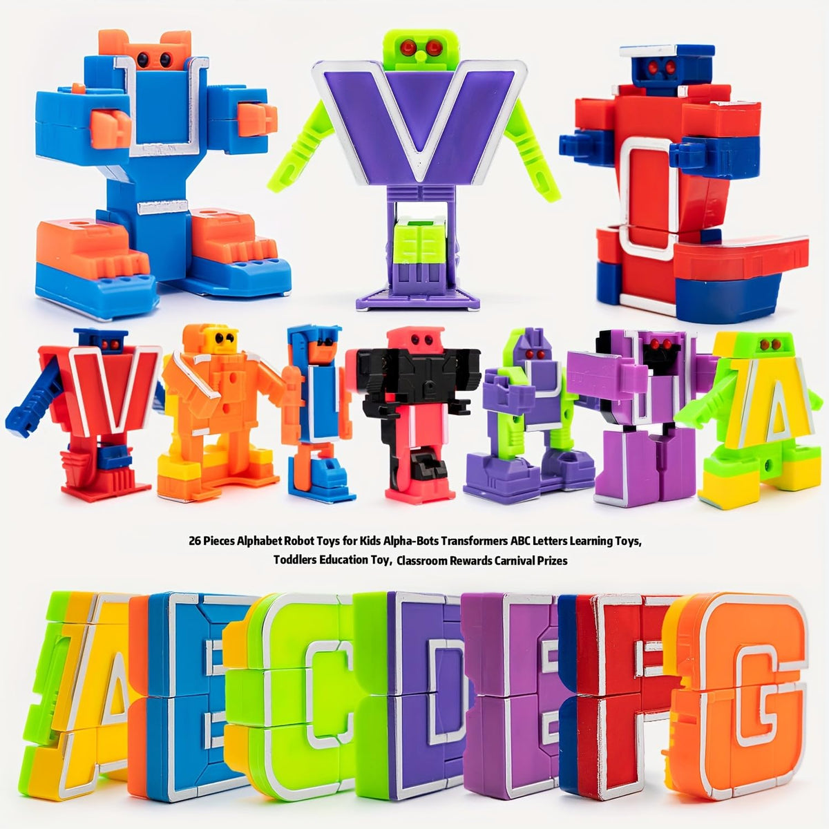 Siiziitoo abc-learning toy set supports easy clean-up and portability