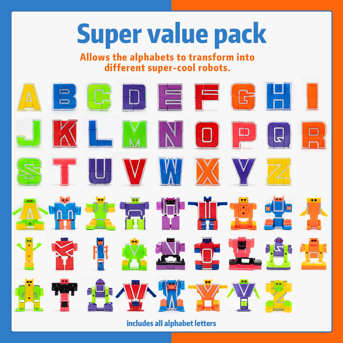 Siiziitoo transforming letters to robots promotes fine motor skills through twist-and-turn play