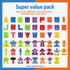 Siiziitoo transforming letters to robots promotes fine motor skills through twist-and-turn play