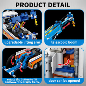 Sikewettx rotating crane arm shows adjustable lift for dynamic play.