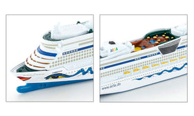 Siku 1720 AIDALuna blue and white color scheme on hull