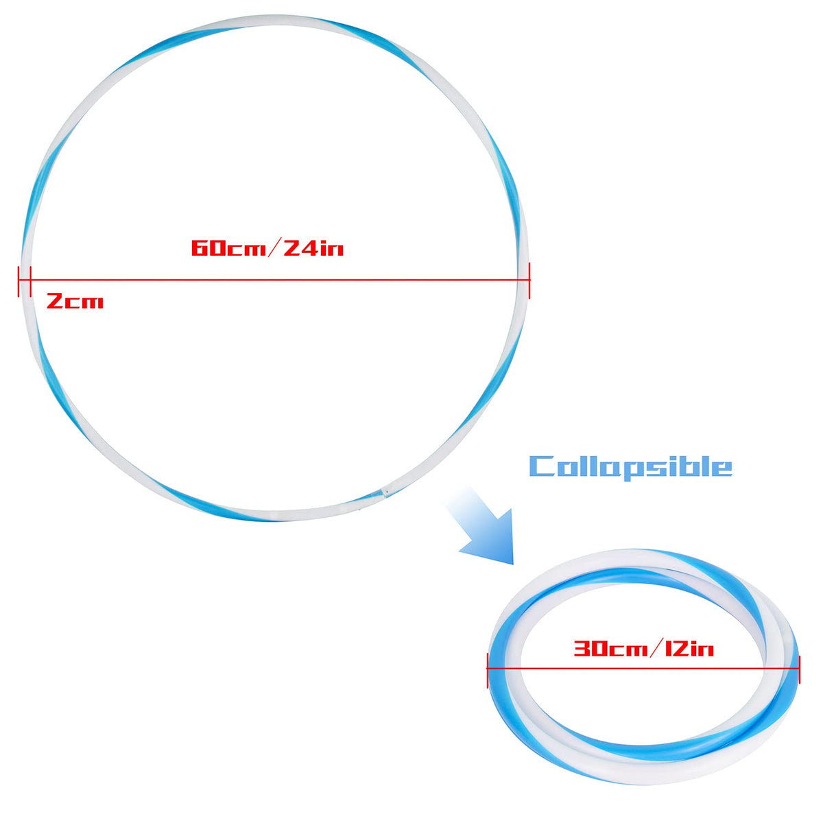 One-piece design of the SIKWO hoop for instant setup
