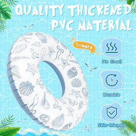 Silipull adult swim ring ready for beach or poolside gatherings