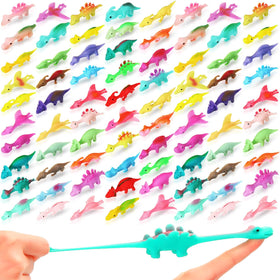 Silipull dinosaur slingshot finger toy collection in 44 styles for playful learning