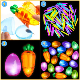 Silipull carrot containers provide playful storage for treats.
