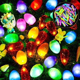 Silipull Easter eggs hinged for secure filling and durable play.