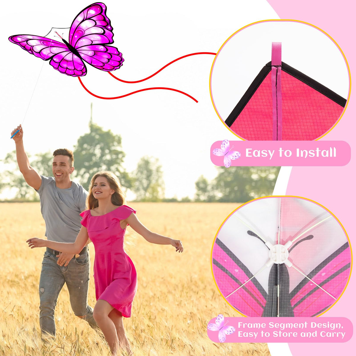 Silipull easy-assembly kite design suitable for beginners and adults