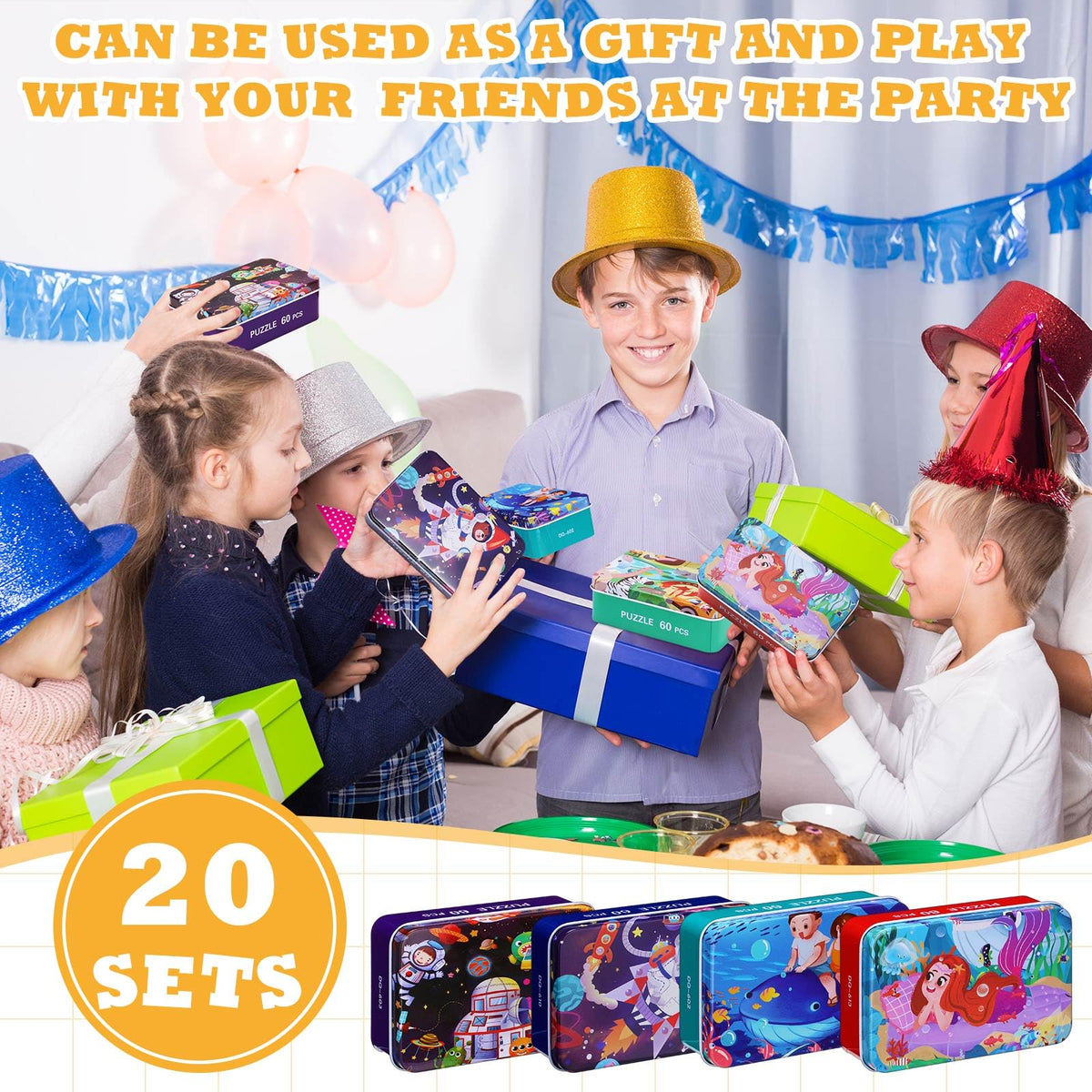 Silipull forest animals puzzle: 60-piece set encourages problem solving and coordination.