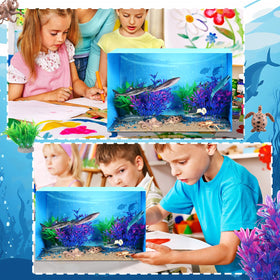 Silipull ocean stones add texture and color to the diorama