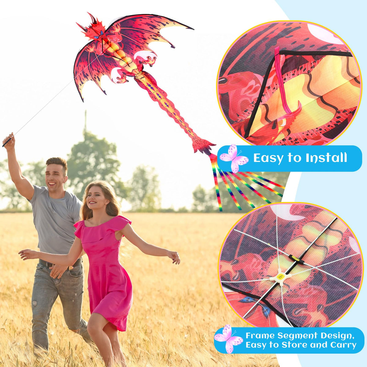 Silipull octopus kite with long tentacles creating dynamic motion.