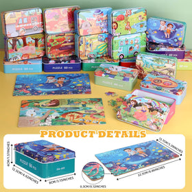Silipull outer space puzzle: 60 pieces for imaginative play and spatial awareness.