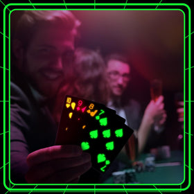 Silipull party gift neon cards for celebrations and festive fun