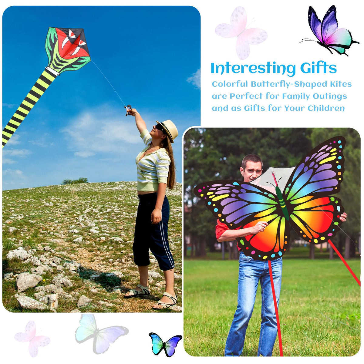 Silipull pterosaur kite large size boosts visibility and excitement.