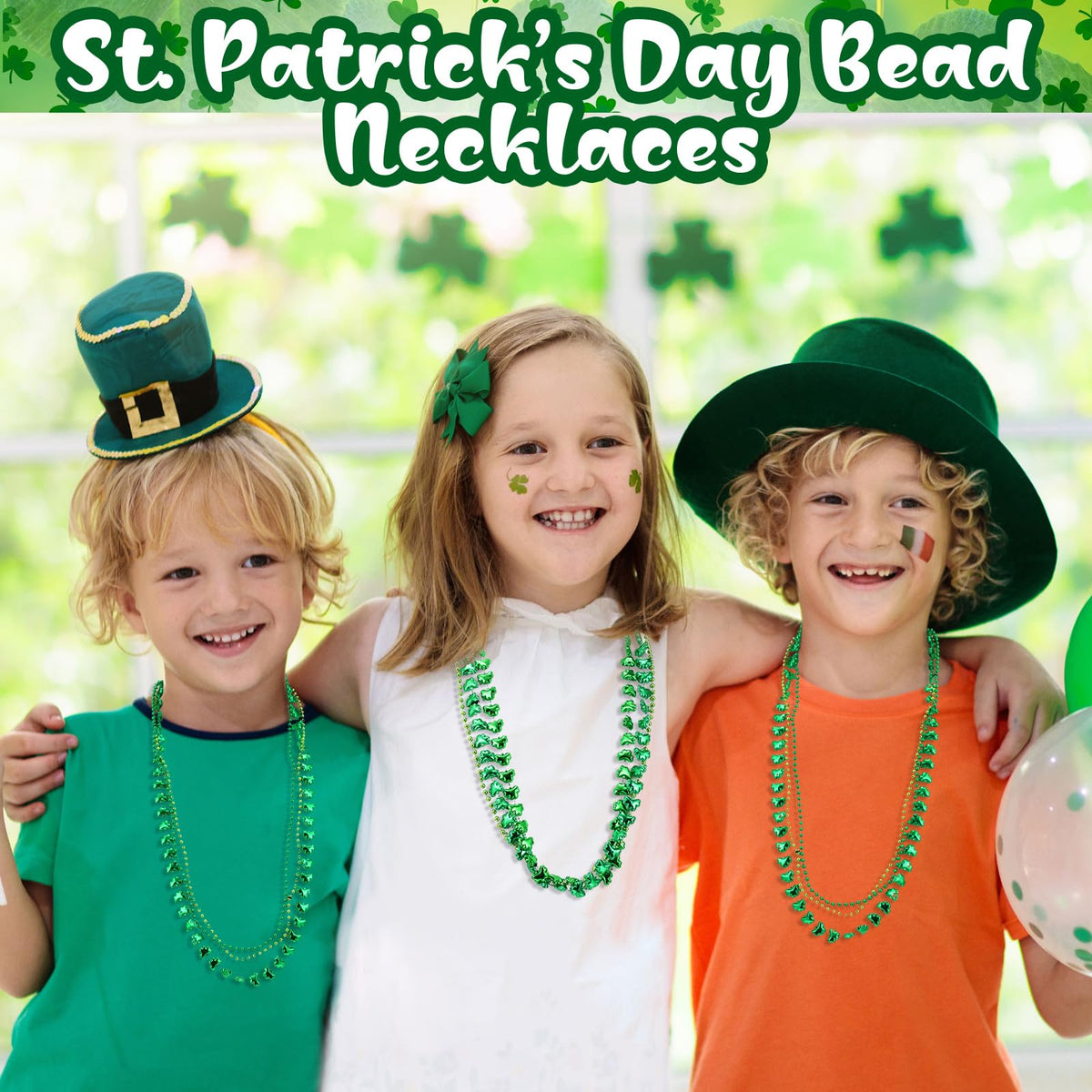 Silipull party accessories help create cohesive Irish-themed outfits.