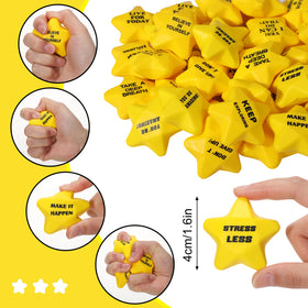 Silipull stress balls in hand demonstrating portable fidget toys for on-the-go use.