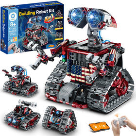 Sillbird robot kit with 631 pieces for hands-on STEM learning