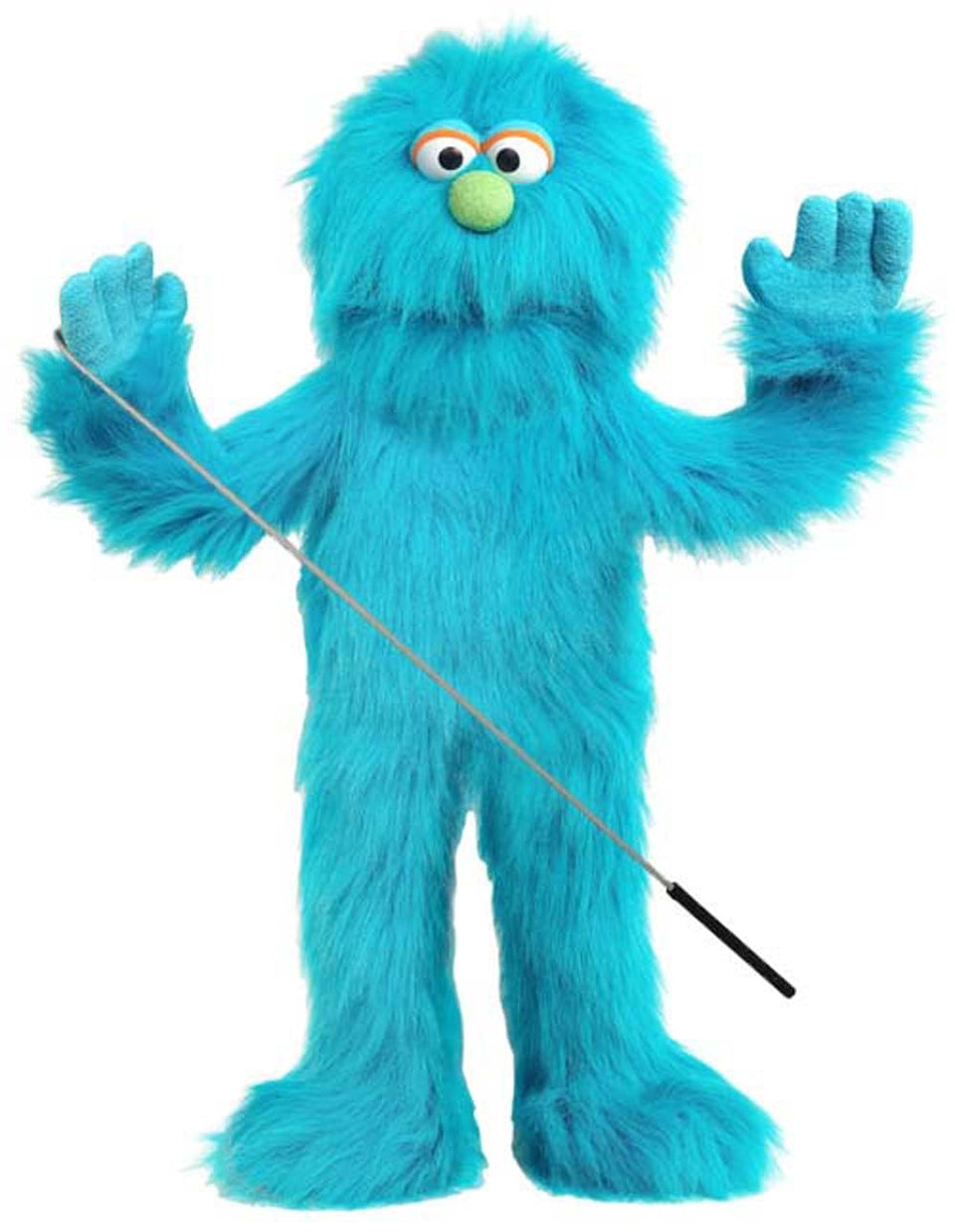 Silly Puppets blue monster full-body puppet ideal for ventriloquism performances