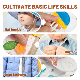 Silouka Busy Book color and number learning prompts