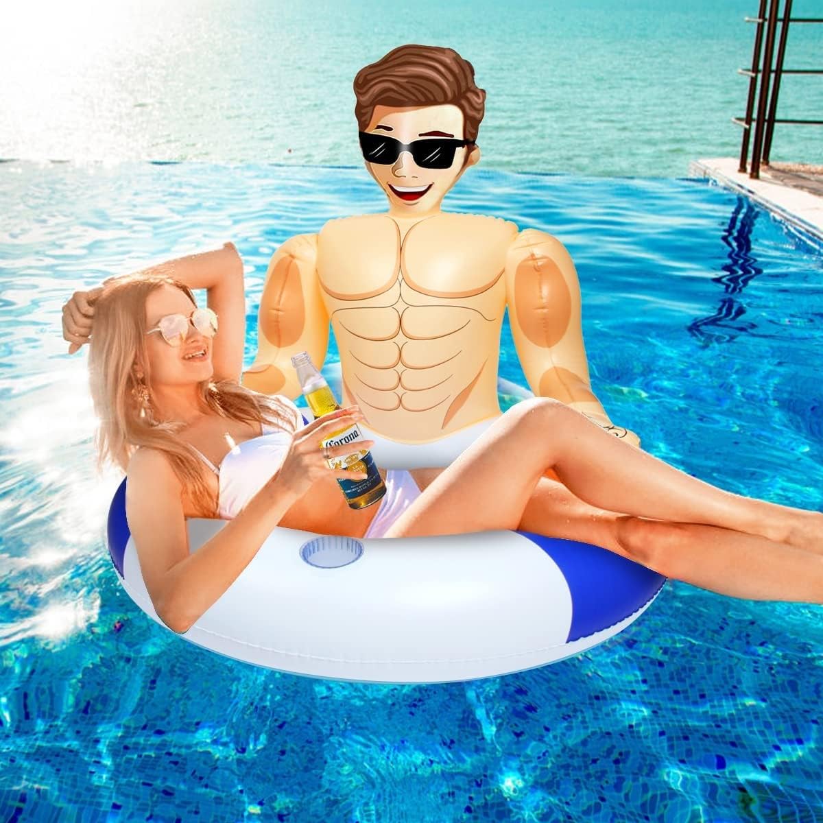 Silph PLC durable PVC material offers long-lasting, reusable pool fun.