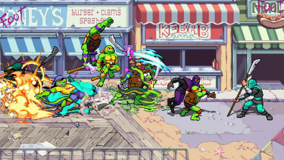 Silver Lining Interactive Usagi and Karai gameplay footage hints at fresh beat-em-up dynamics.