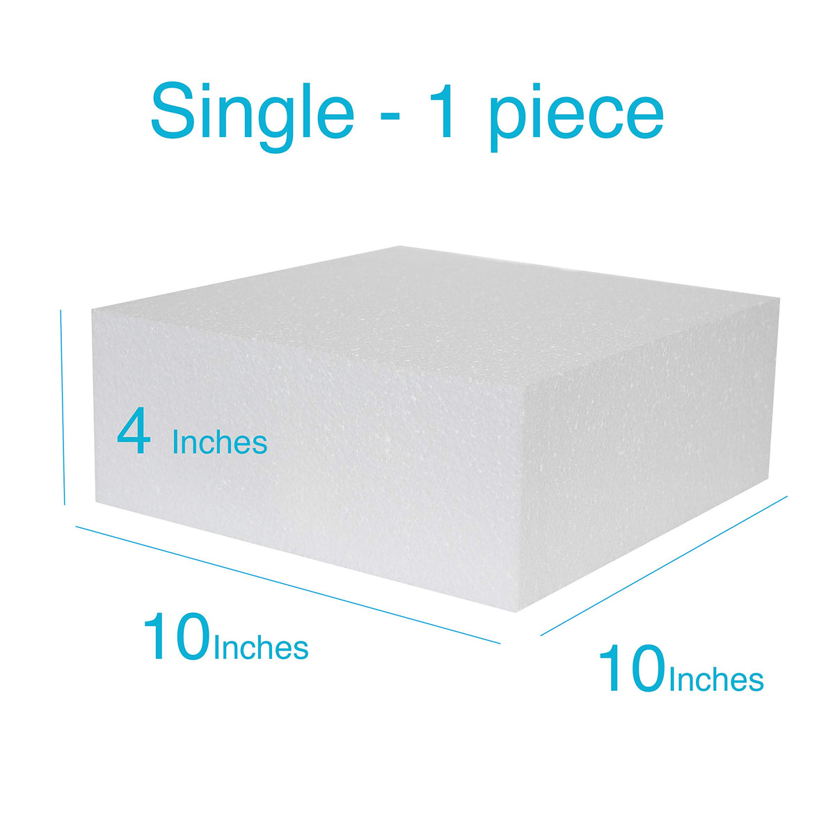 Silverlake foam block surface detail showing smooth finish.