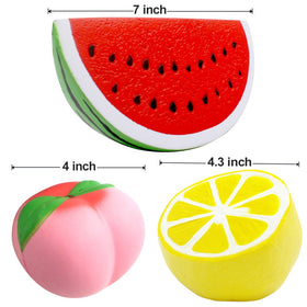 SILVIA Peach squishy, compact and soft for soothing hand exercises and focus.