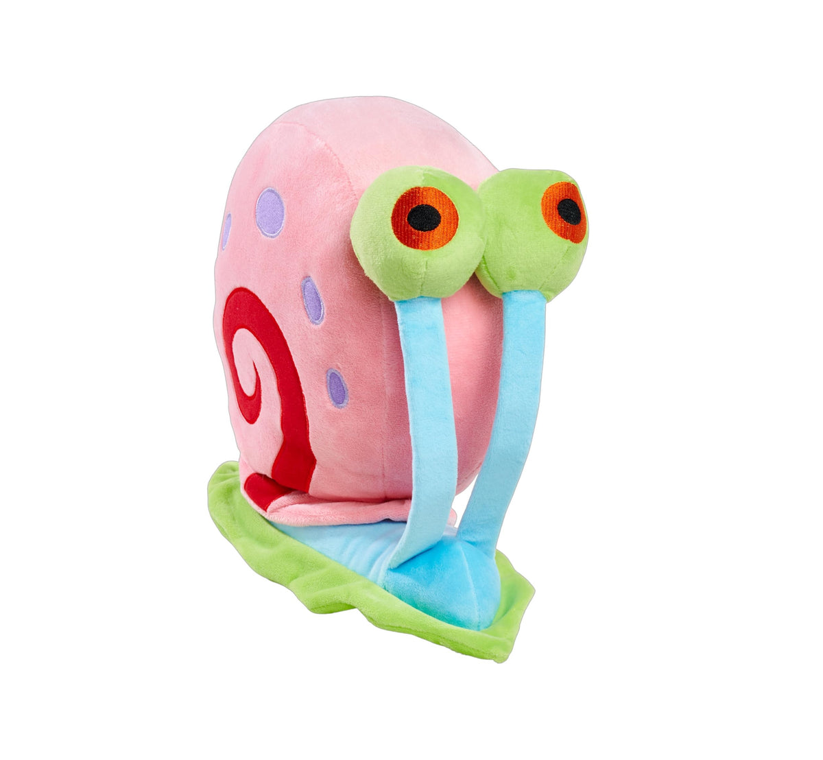 Simba Gary snail plush 14in, a soft cuddle buddy for kids and fans.
