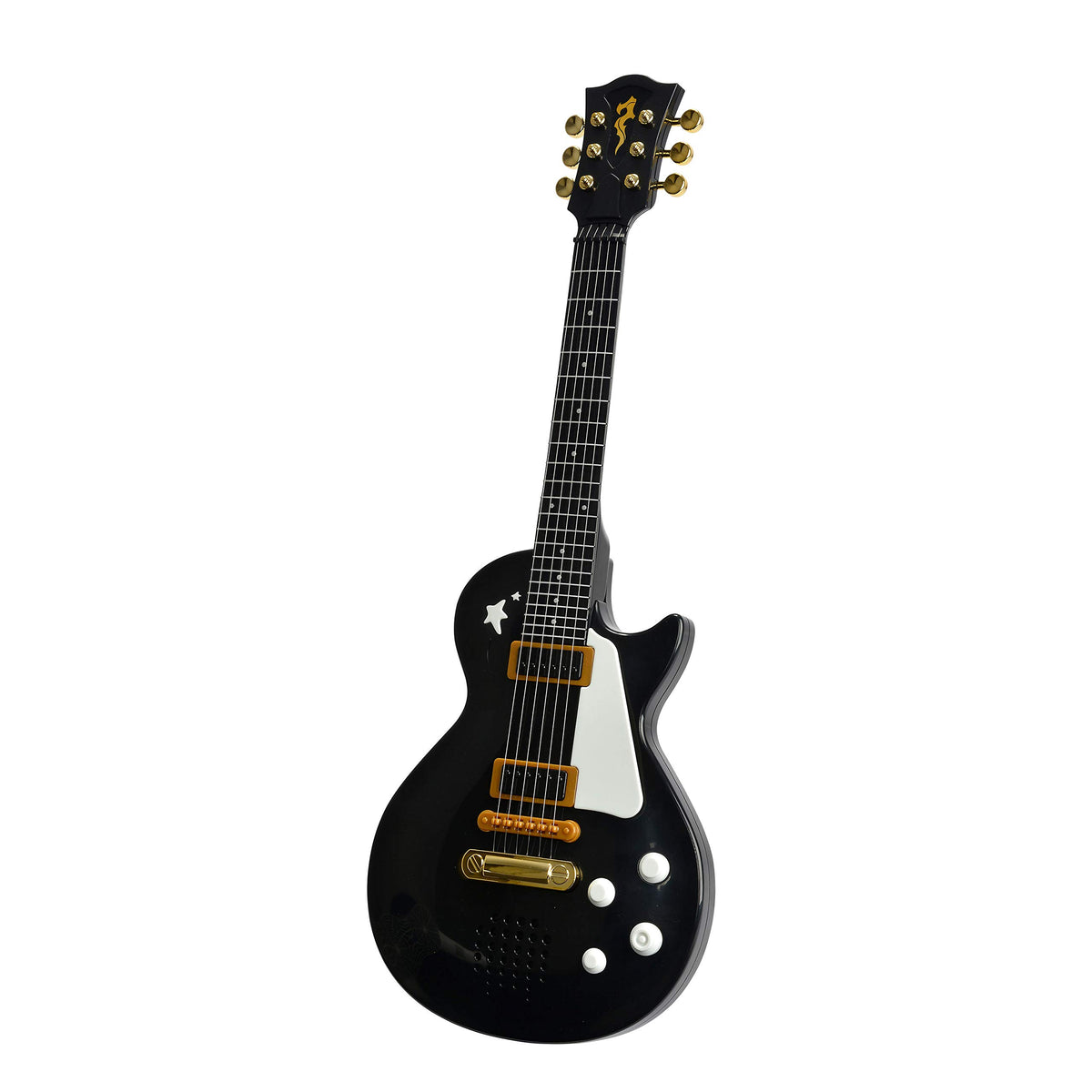 Simba Kids Electric Guitar 22in with real metal strings for authentic, kid friendly play.