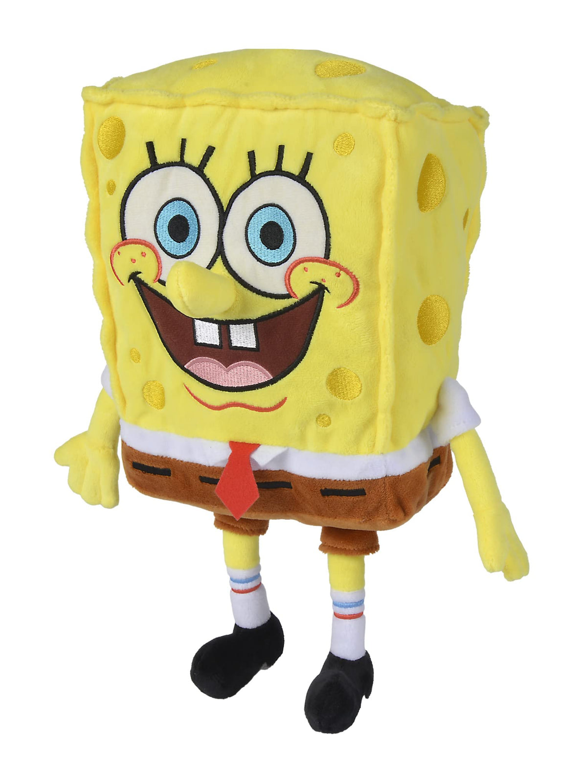 Simba SpongeBob SquarePants plush 14in, ultra-soft cuddle companion for kids.