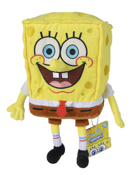 Hug-ready SpongeBob plush from Simba, ideal for bedtime snuggles and comfort.