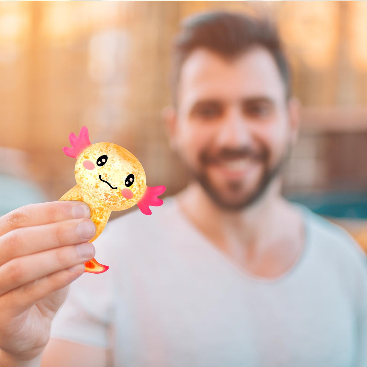 Simgoing axolotl stress toy makes a thoughtful graduation or birthday gift