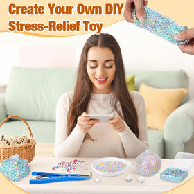 Simgoing compact stress ball maker for desk or bag