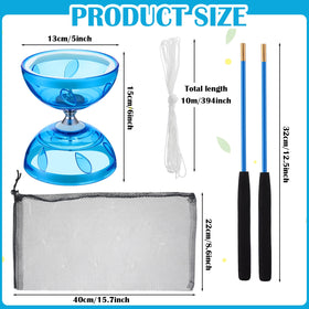 Simgoing diabolo sticks with foam handles offer comfortable grip and precise control.