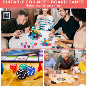 Simgoing dice set ideal for family game nights and teaching