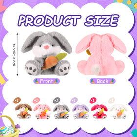 Simgoing brown plush bunny cheerful design, durable stitching for long lasting fun