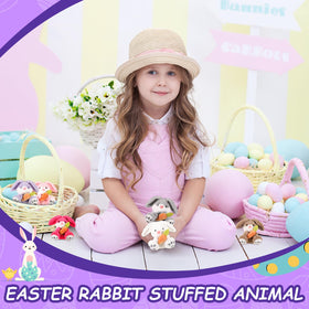 Simgoing gray bunny bright eyes, versatile decor or bedtime companion