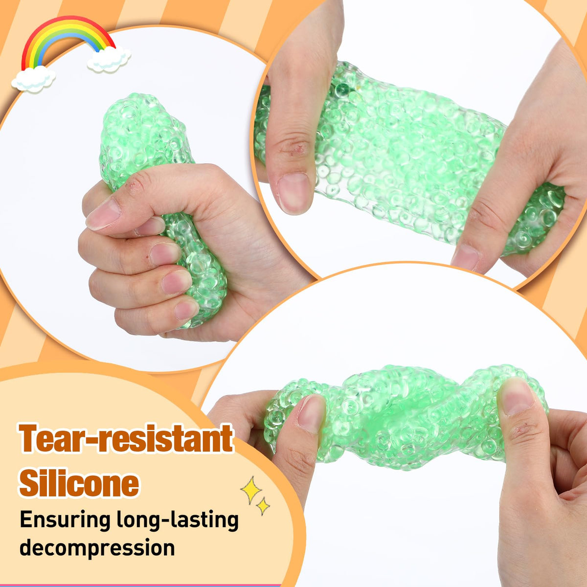 Simgoing expander tool aids even ball shaping and tension.