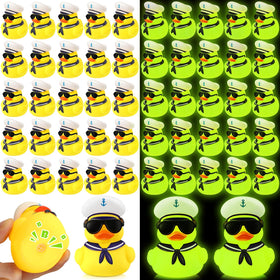Simgoing glow duck cruise set: 24 pieces glow after sun exposure.