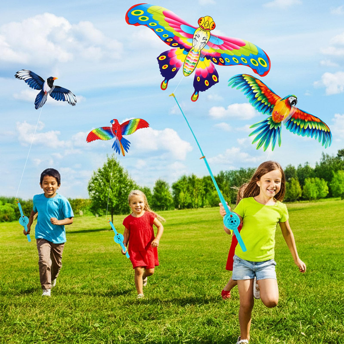 Simgoing goldfish kite, tear-resistant and weather-friendly for all-day fun