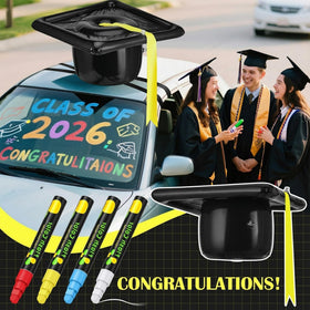 Simgoing packaging contents show a complete 2026 graduation accessory kit