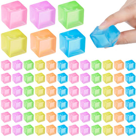 Simgoing yellow ice cube fidget for quick stress relief on the go