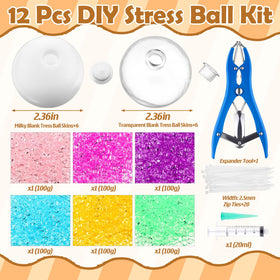 Simgoing milky blank stress ball ready for customization and tactile play.