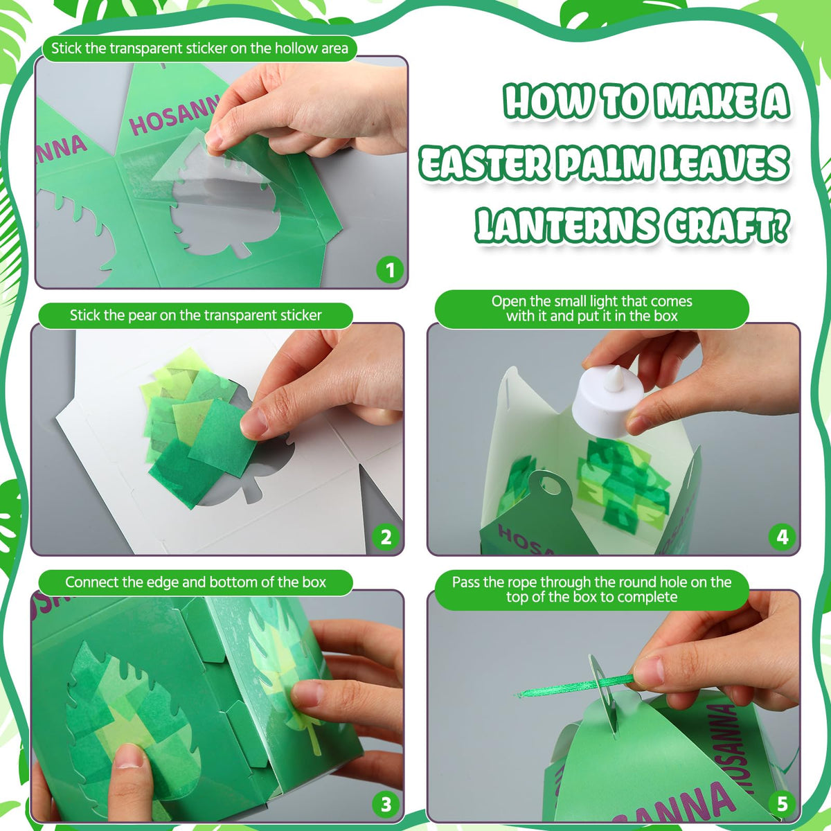 Simgoing Easter ribbons accent decorations with easy, decorative flair.