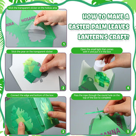 Simgoing Easter ribbons accent decorations with easy, decorative flair.