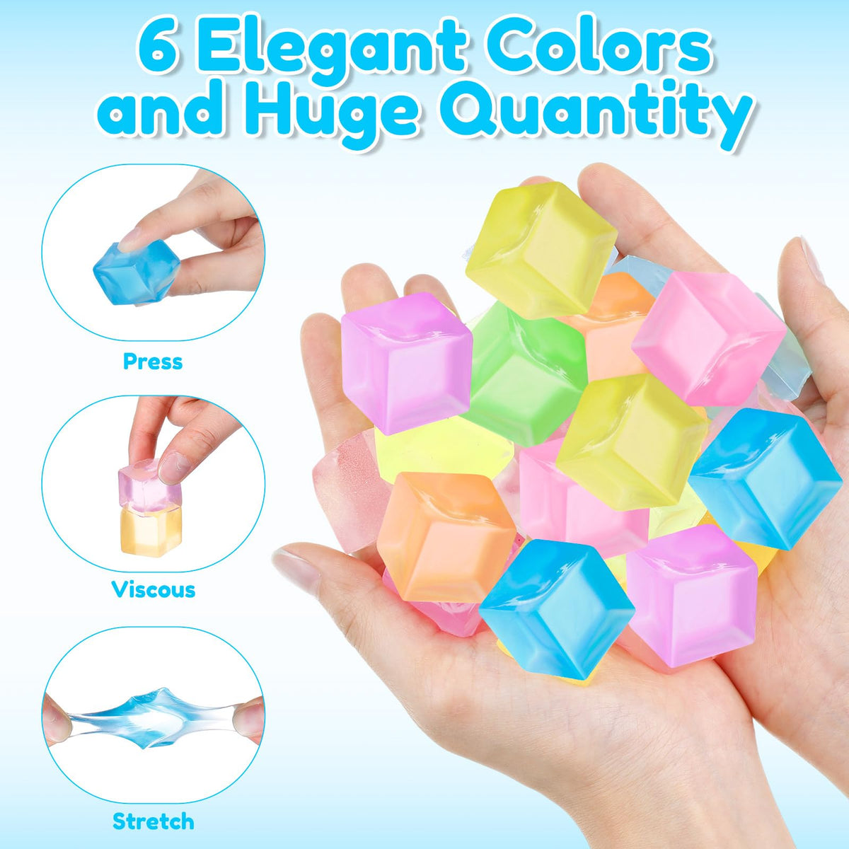 Simgoing soft washable TPR material withstands repeated squeezes.