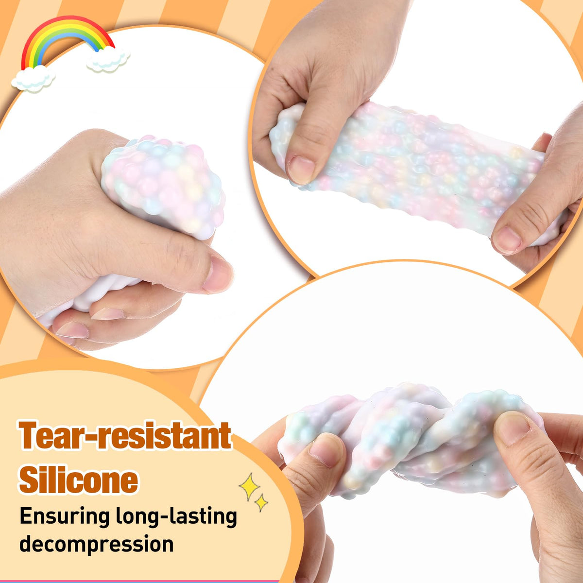 Simgoing kit beads fill options for colorful texture