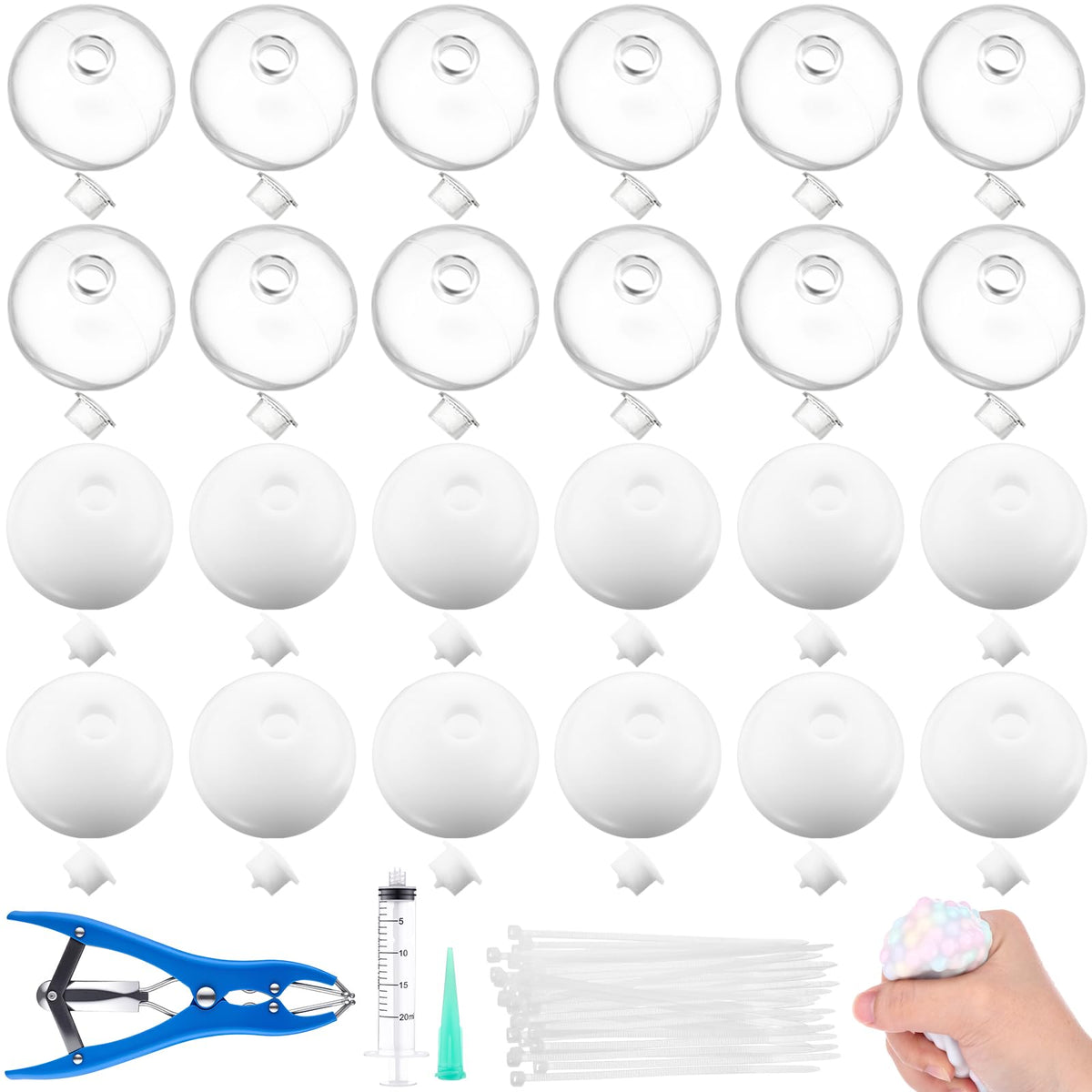 Simgoing stress ball skins pack for customizable fidget play and sensory relief