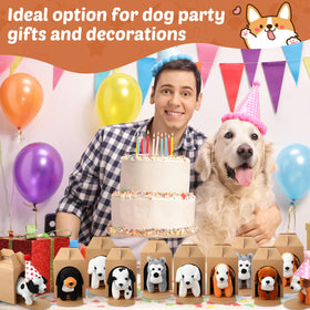 Simgoing assorted dog designs for colorful party accents